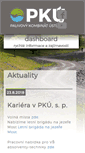 Mobile Screenshot of pku.cz