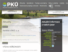Tablet Screenshot of pku.cz